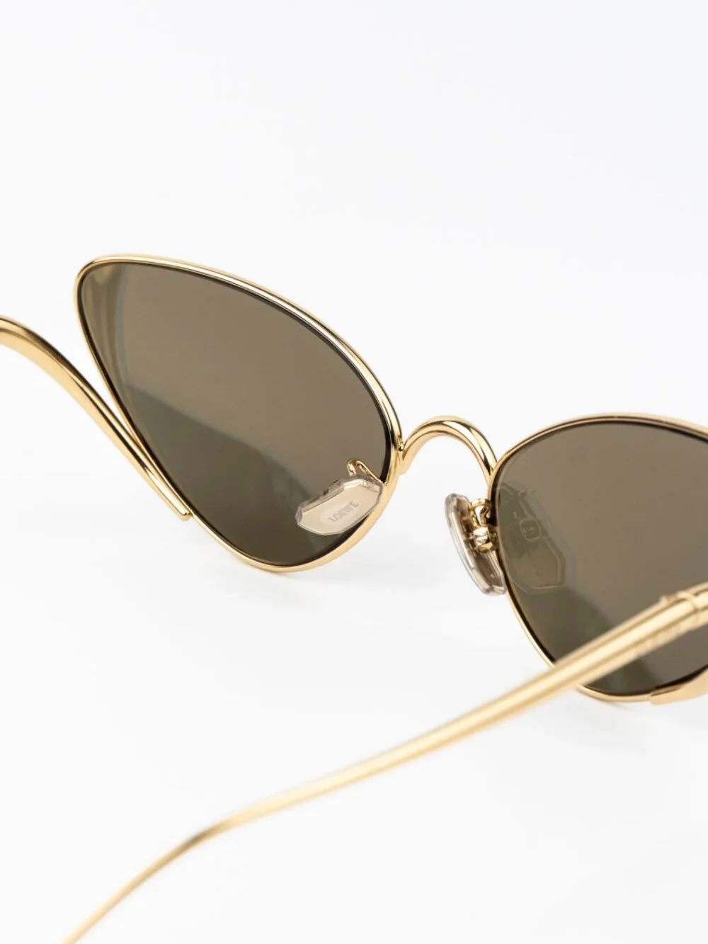 Loewe Women Sunglasses Endura Gold Cat Eye LW40179U 30G NEW AUTHENTIC